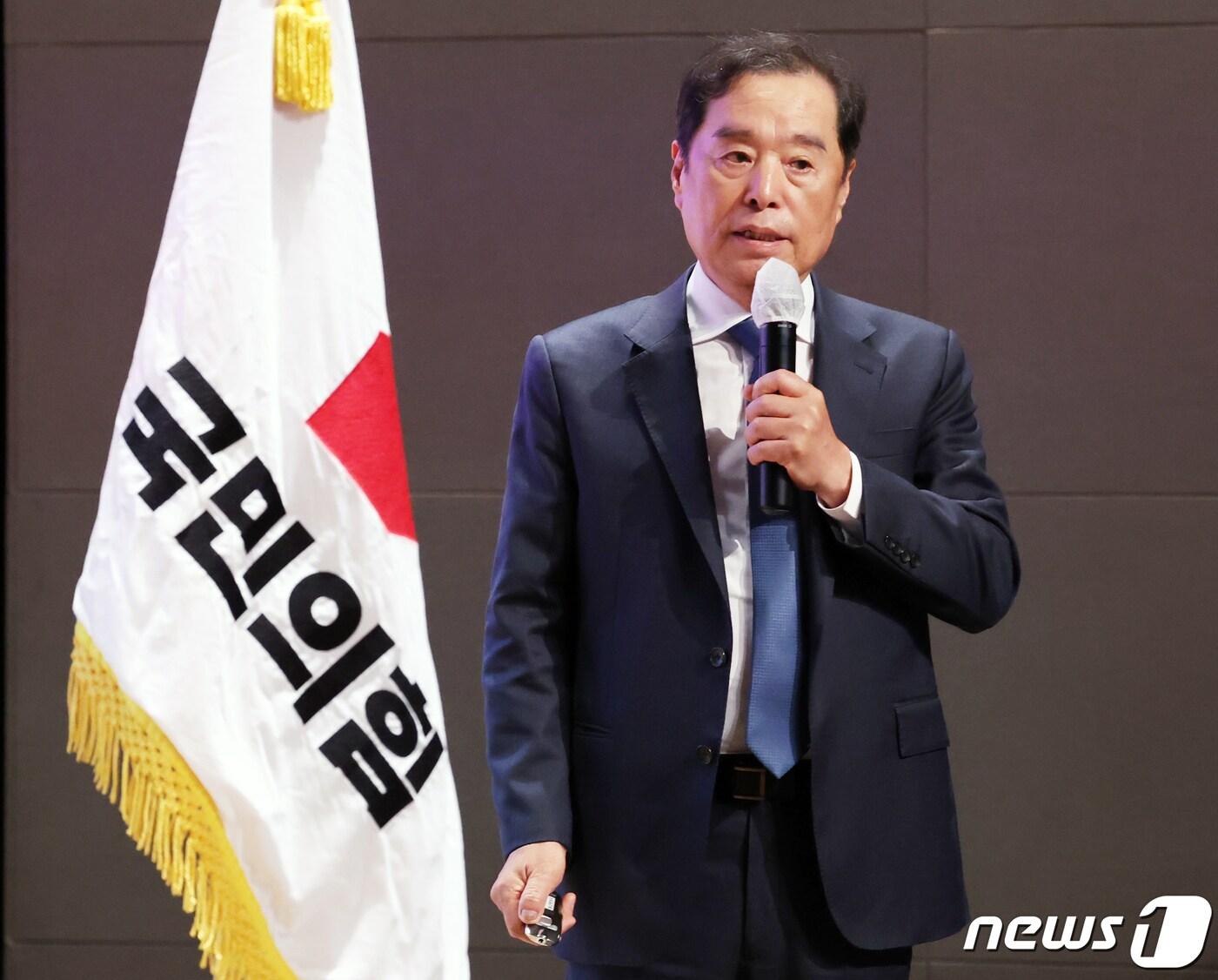 본문 이미지 - 김병준 전 자유한국당 비대위원장. ⓒ News1 자료 사진