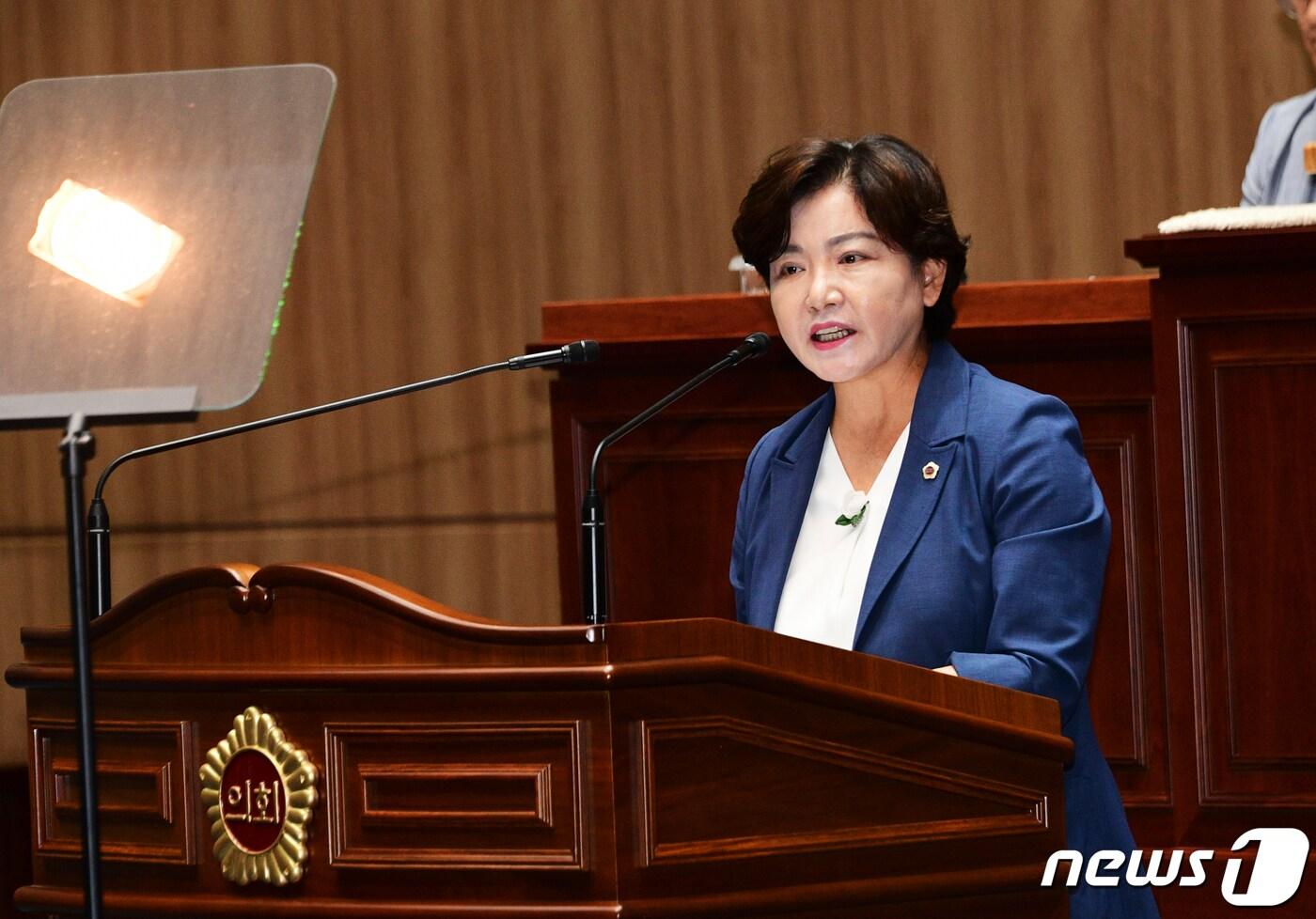 본문 이미지 - 박미정 광주시의원..(광주시의회 제공)/뉴스1 