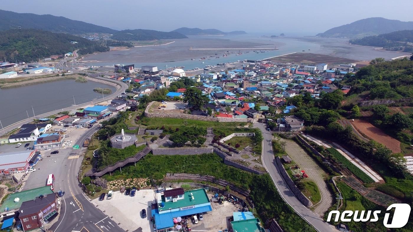 장흥 회령진성과 회령포.(장흥군 제공) ⓒ News1