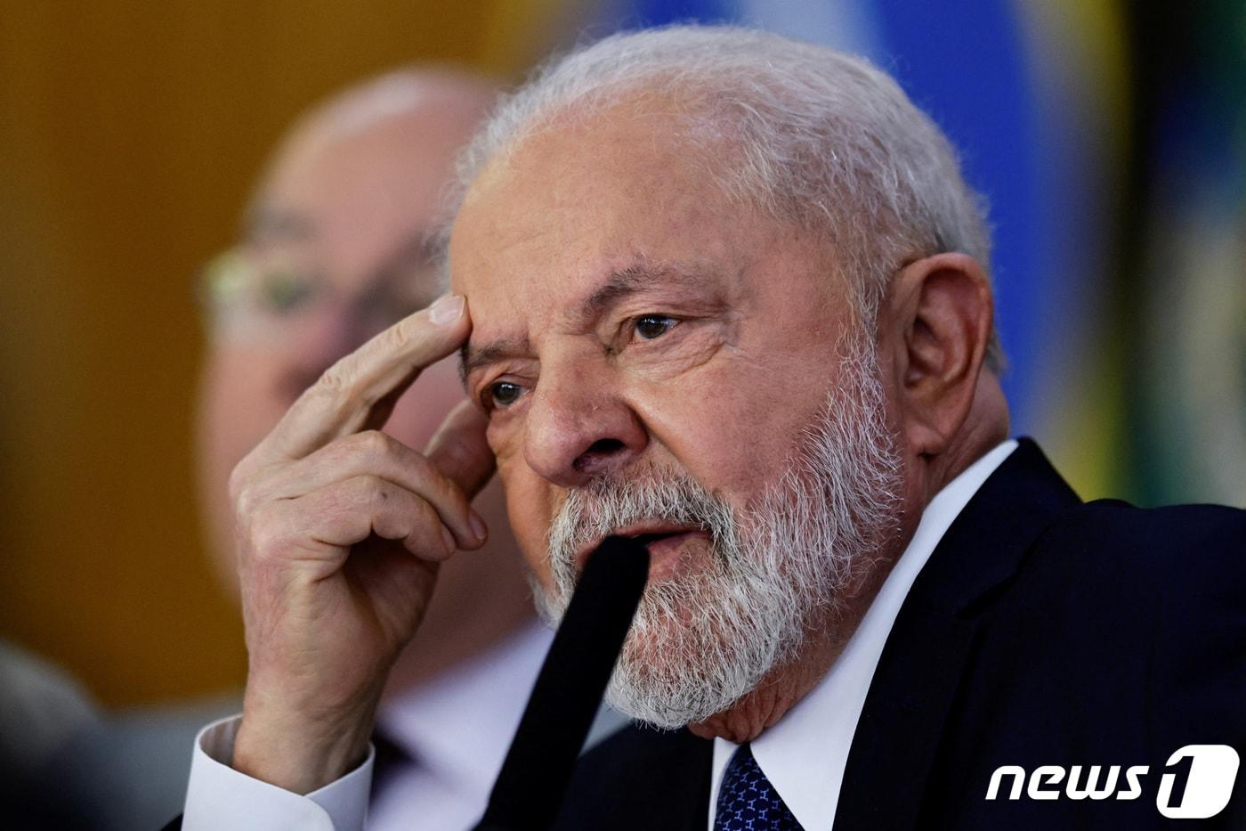 본문 이미지 - 루이스 이나시우 룰라 다시우바 브라질 대통령. 2023.08.02 ⓒ 로이터=뉴스1