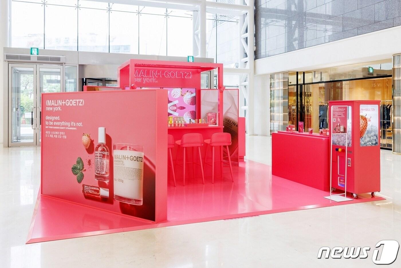본문 이미지 - 신세계 타임스퀘어점 팝업스토어 전경.(멜린앤게츠제공)
