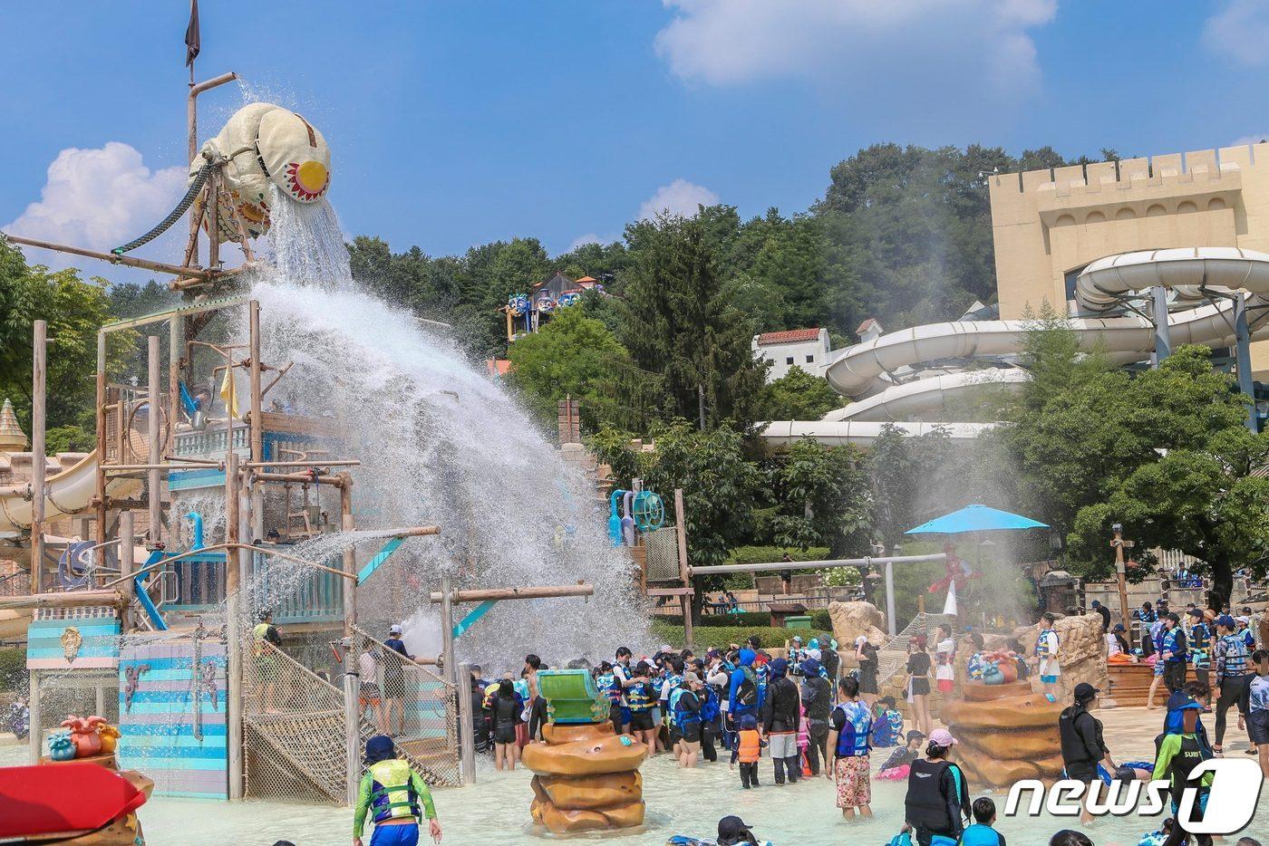 캐리비안 베이 어드벤처풀(삼성물산 리조트부문 제공)