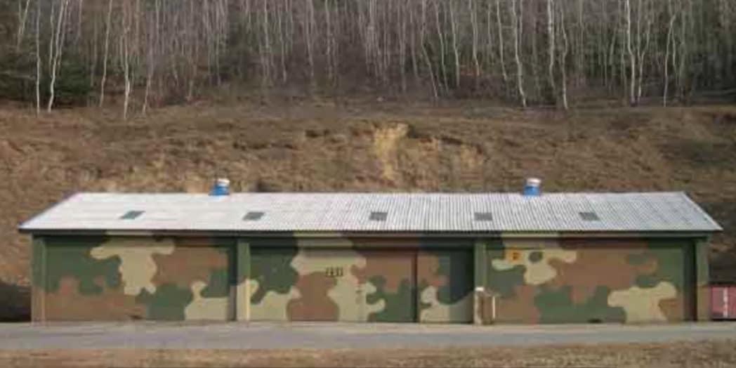 본문 이미지 - 지상형 탄약고. (한국국방연구원 제공)