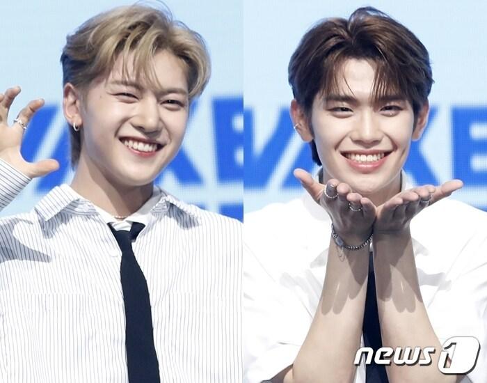 본문 이미지 - 제로베이스원 석매튜&#40;왼쪽&#41;, 김태래 ⓒ 뉴스1 DB