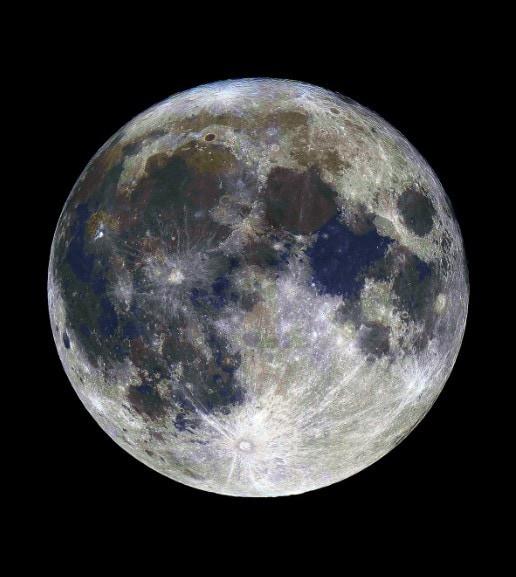 본문 이미지 - 31일 오후 7시29분에 뜰 것으로 예상되는 슈퍼 블루문. (출처 : 한국천문연구원). 2023.08.31/