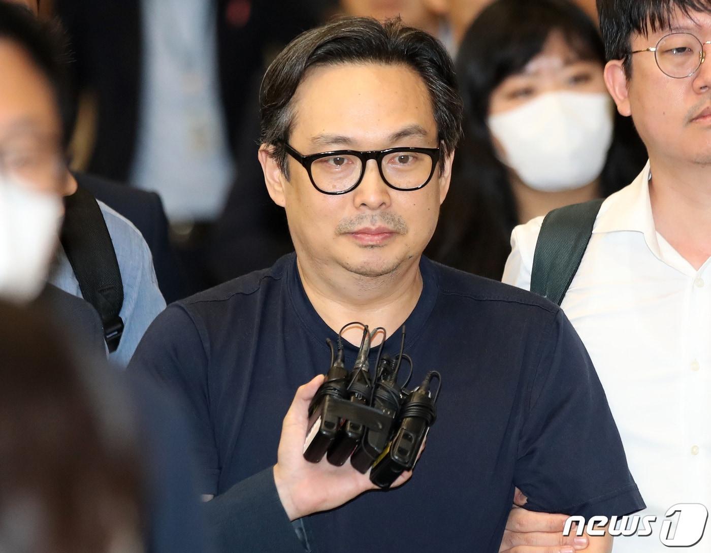 본문 이미지 - 유병언 전 세모그룹 회장의 차남 유혁기. 2023..8.4 ⓒ 뉴스1 구윤성 기자