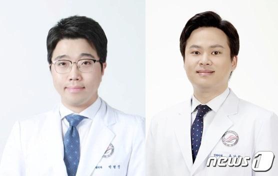 본문 이미지 - 한림대학교강남성심병원 정형외과 박현진(왼쪽)·유기한 교수.(한림대강남성심병원제공)/뉴스1