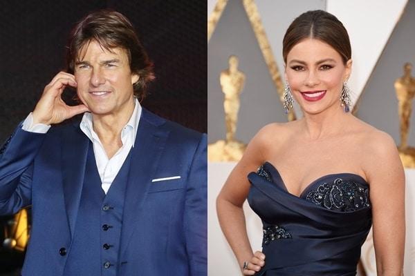 본문 이미지 - 톰 크루즈(왼쪽),  소피아 베르가라 / AFP=뉴스1, 뉴스1 권현진기자