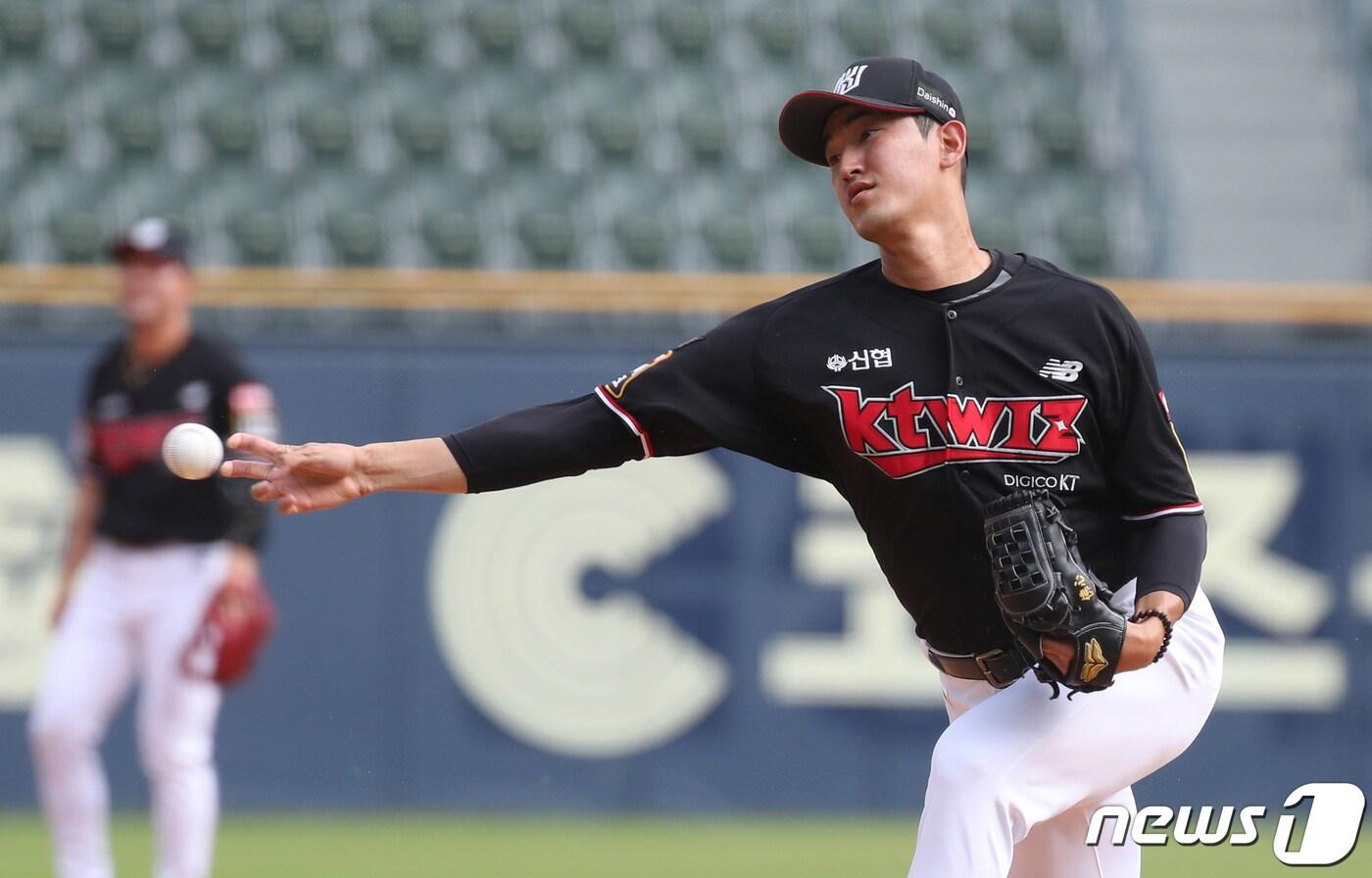 KT 위즈 고영표. /뉴스1 DB ⓒ News1 박지혜 기자