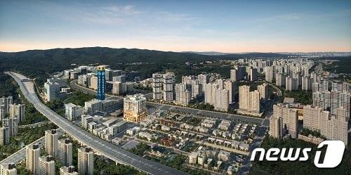 본문 이미지 -  과천자이엘라 에디션 조감도&#40;업체 제공&#41;.