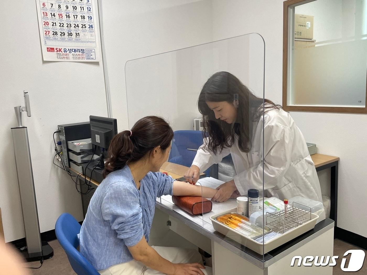 본문 이미지 - 간염 무료 선별검사. (사진은 기사 내용과 무관함)  ⓒ News1