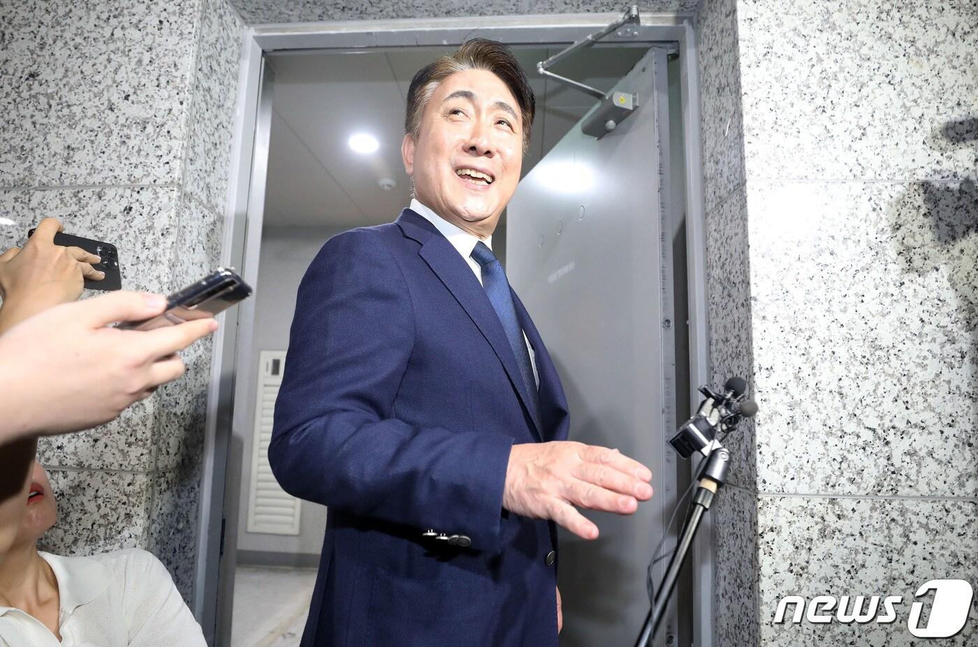 본문 이미지 - 이동관 방송통신위원장 후보자. 뉴스1 ⓒ News1 박세연 기자