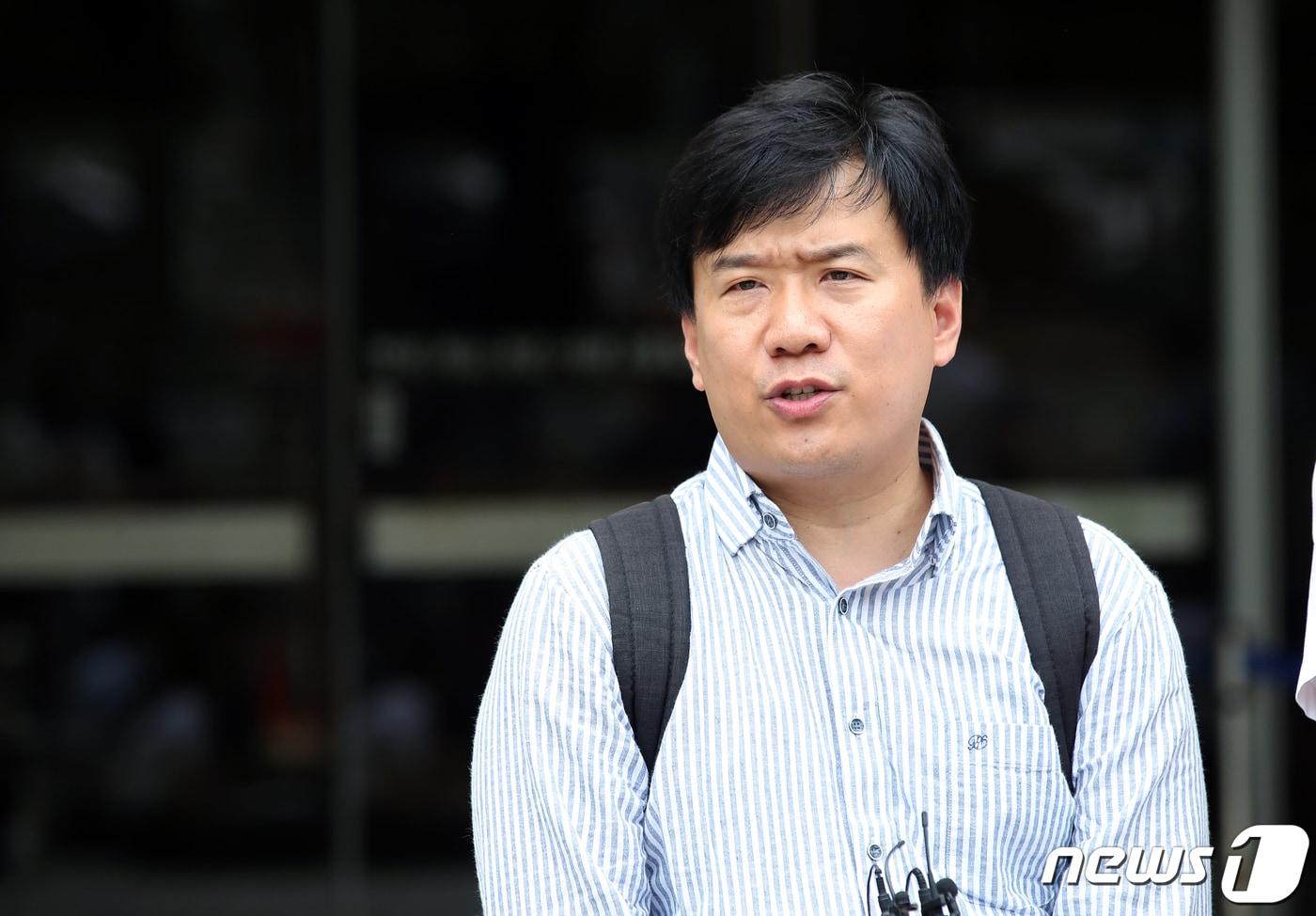 '서울시 공무원 간첩 조작 사건' 피해자 유우성 씨 2023.8.9/뉴스1 ⓒ News1 박정호 기자