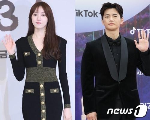 본문 이미지 - 이성경(왼), 서인국. 뉴스1DB