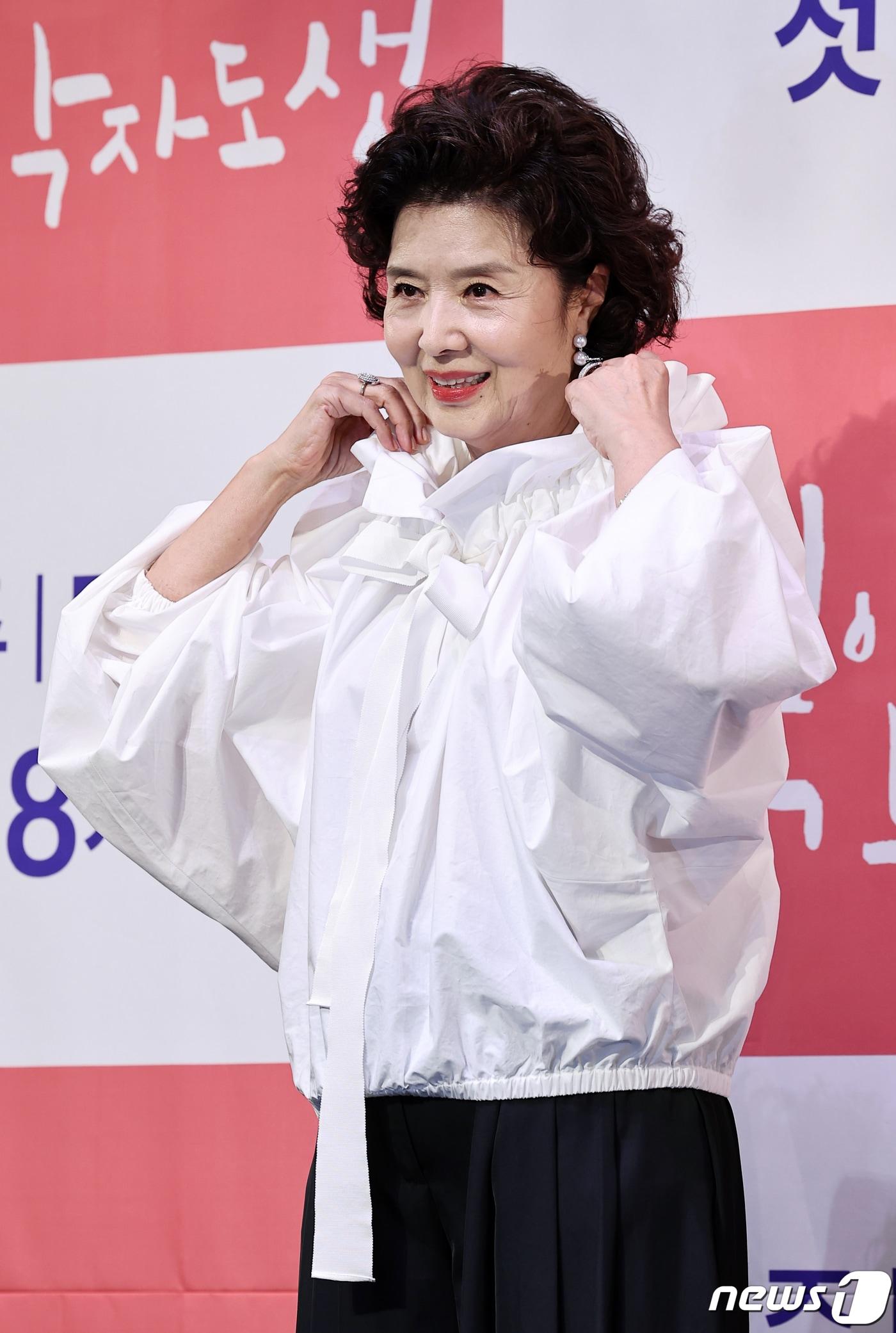 본문 이미지 - 배우 윤미라. 2023.9.12/뉴스1 ⓒ News1 김진환 기자