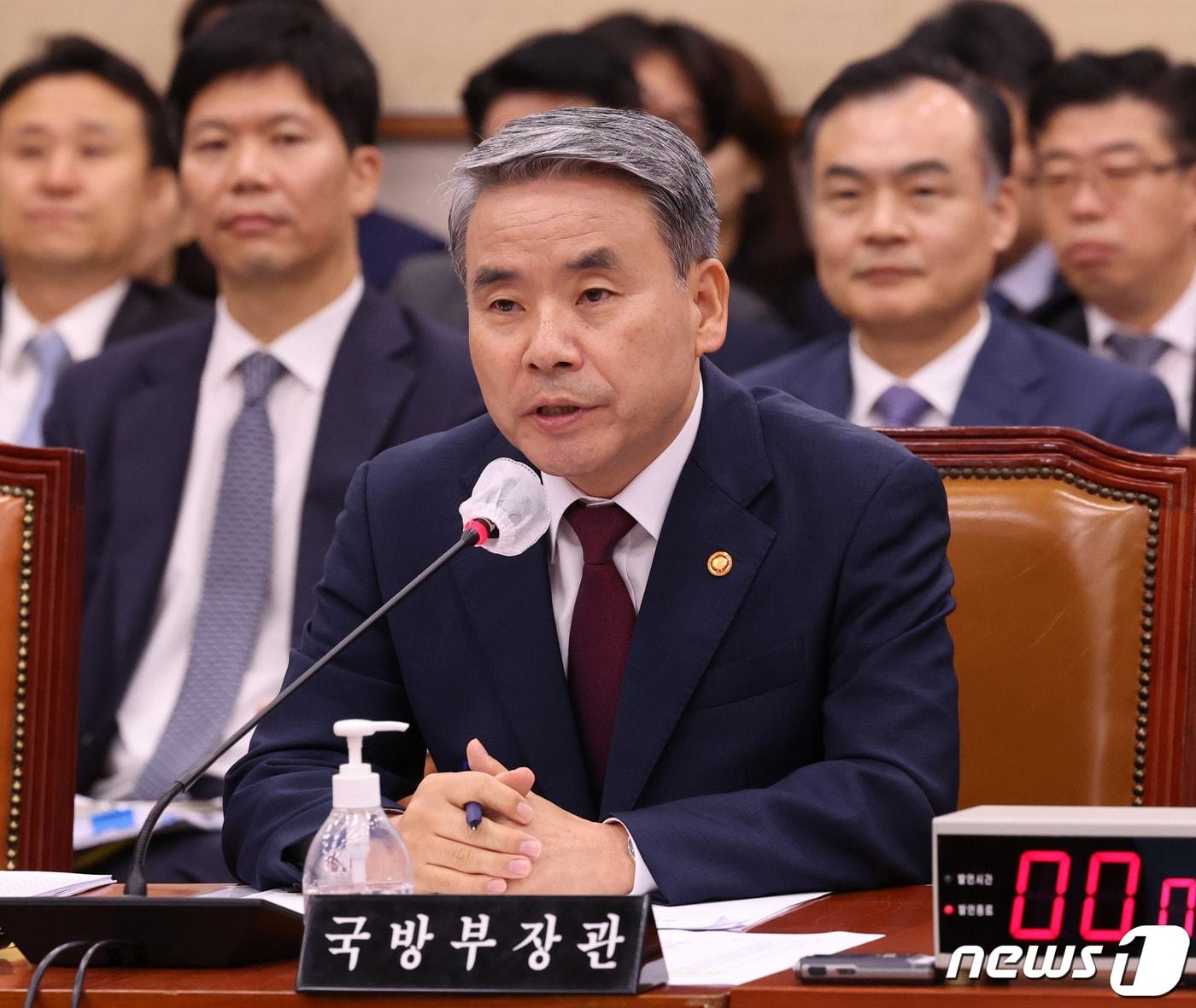 본문 이미지 - 이종섭 국방부 장관. 2023.9.13/뉴스1 ⓒ News1 송원영 기자