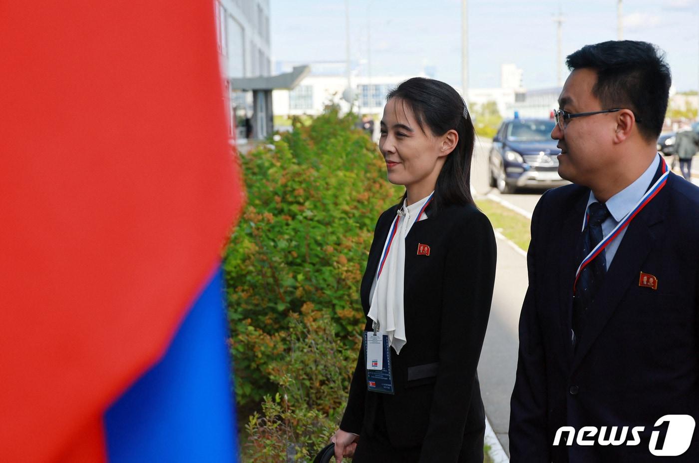 김여정 노동당 중앙위원회 부부장 2023.09.13/ ⓒ 로이터=뉴스1 ⓒ News1 홍유진 기자