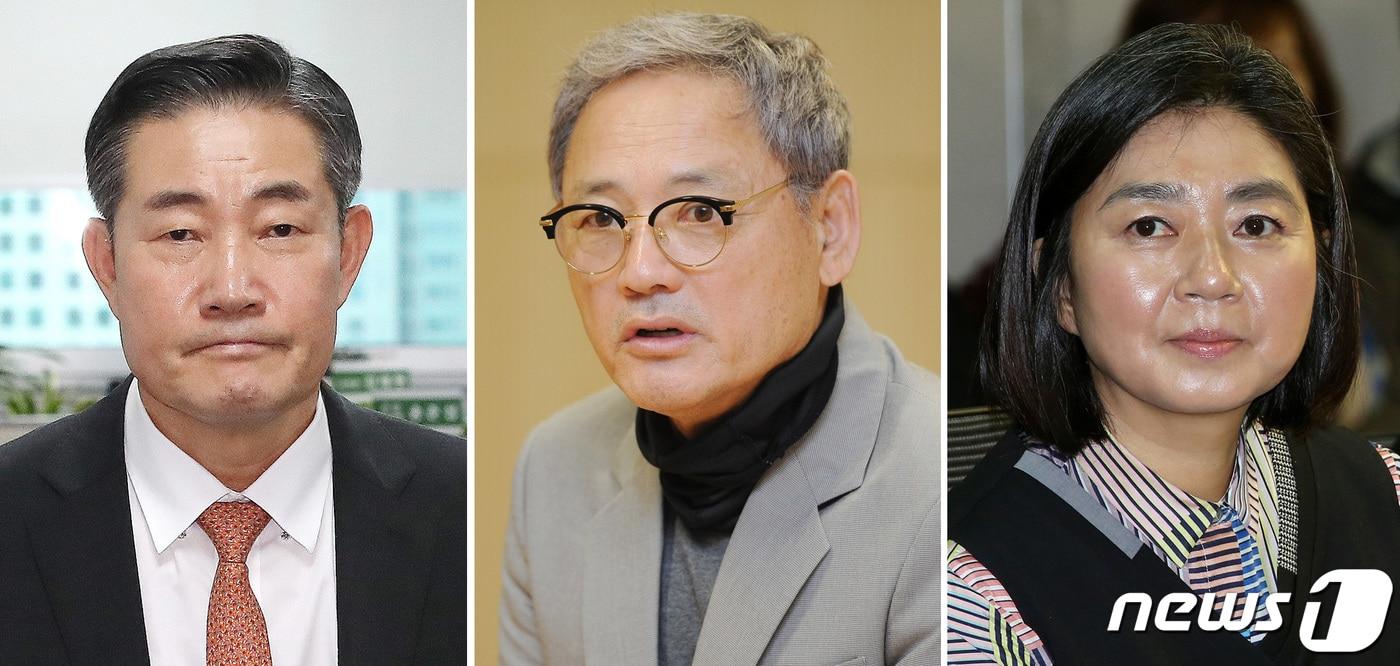 본문 이미지 - 윤석열 대통령은 13일 장관 3명을 교체하는 개각을 단행했다. 윤 대통령은 국방부 장관에 국회 국방위원회 여당 간사인 신원식 국민의힘 의원, 문화체육관광부 장관에 유인촌 대통령실 문화체육특별보좌관, 여성가족부 장관에 김행 전 국민의힘 비상대책위원을 각각 지명했다. 왼쪽부터 신원식 국민의힘 국회의원, 유인촌 대통령 문화체육특보, 김행 전 국민의힘 비대위원. 2023.9.13/뉴스1