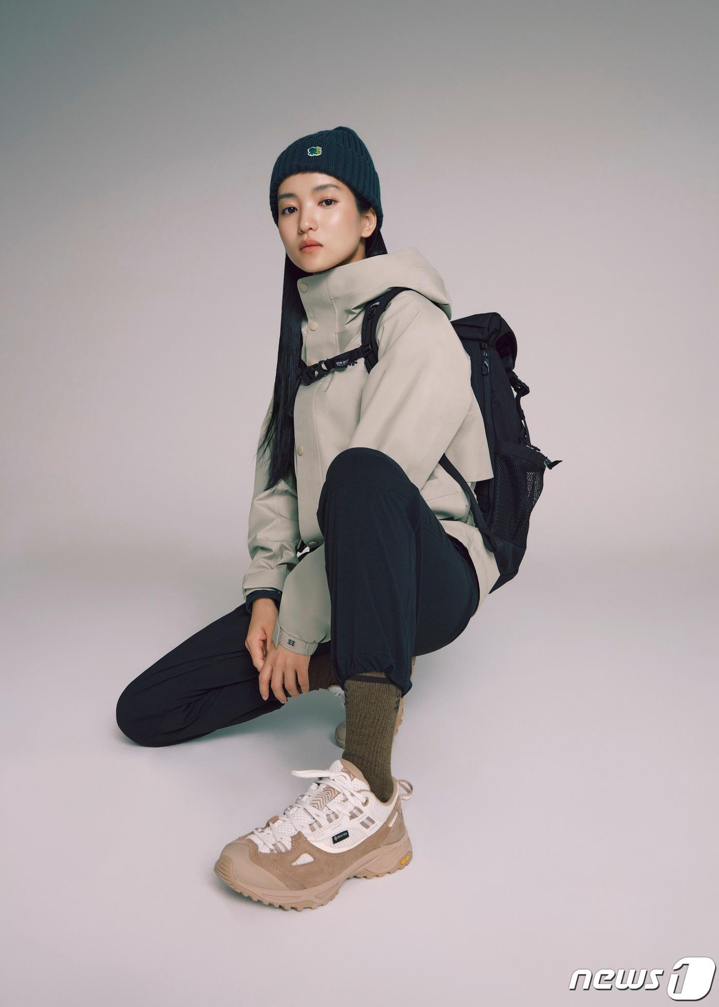 본문 이미지 - 코오롱스포츠 모델 배우 김태리.(코오롱스포츠제공)