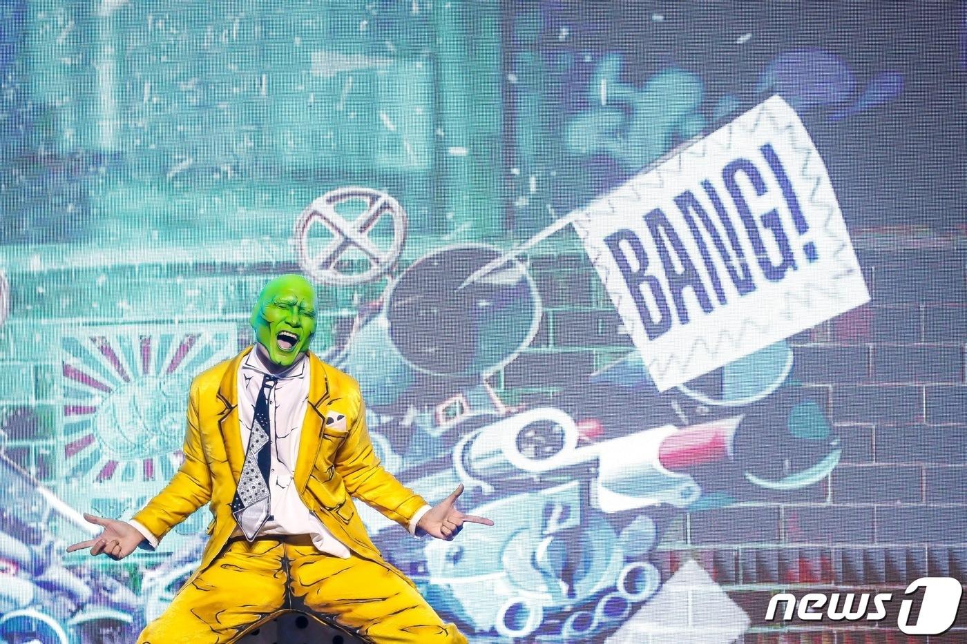 경기국제코스프레페스티벌 결선에서 태국팀이 퍼포먼스를 하고 있다.(한국만화영상진흥원 제공) / 뉴스1