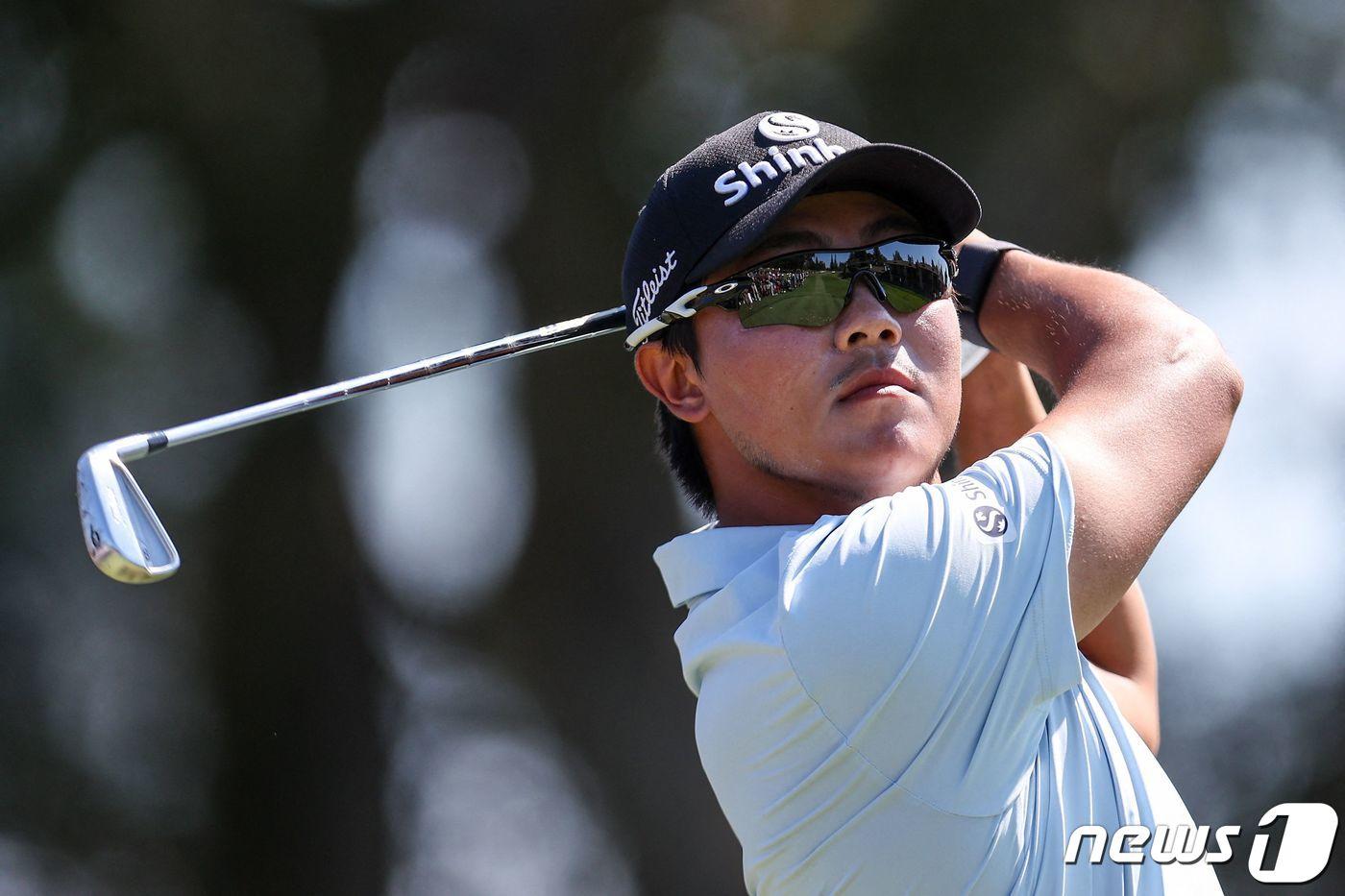 미국프로골프(PGA) 투어의 김성현. ⓒ AFP=뉴스1