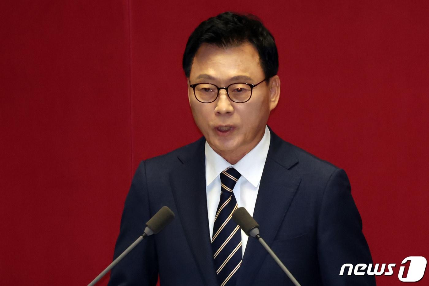 본문 이미지 - 박광온 더불어민주당 의원. 2023.9.18/뉴스1 ⓒ News1 황기선 기자