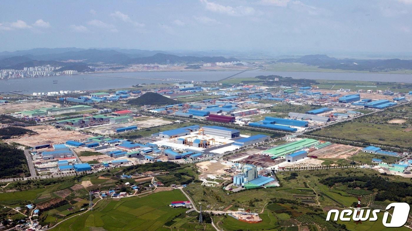 본문 이미지 - 대불산단 전경 (영암군 제공.  재판매 및 DB금지) /뉴스1 