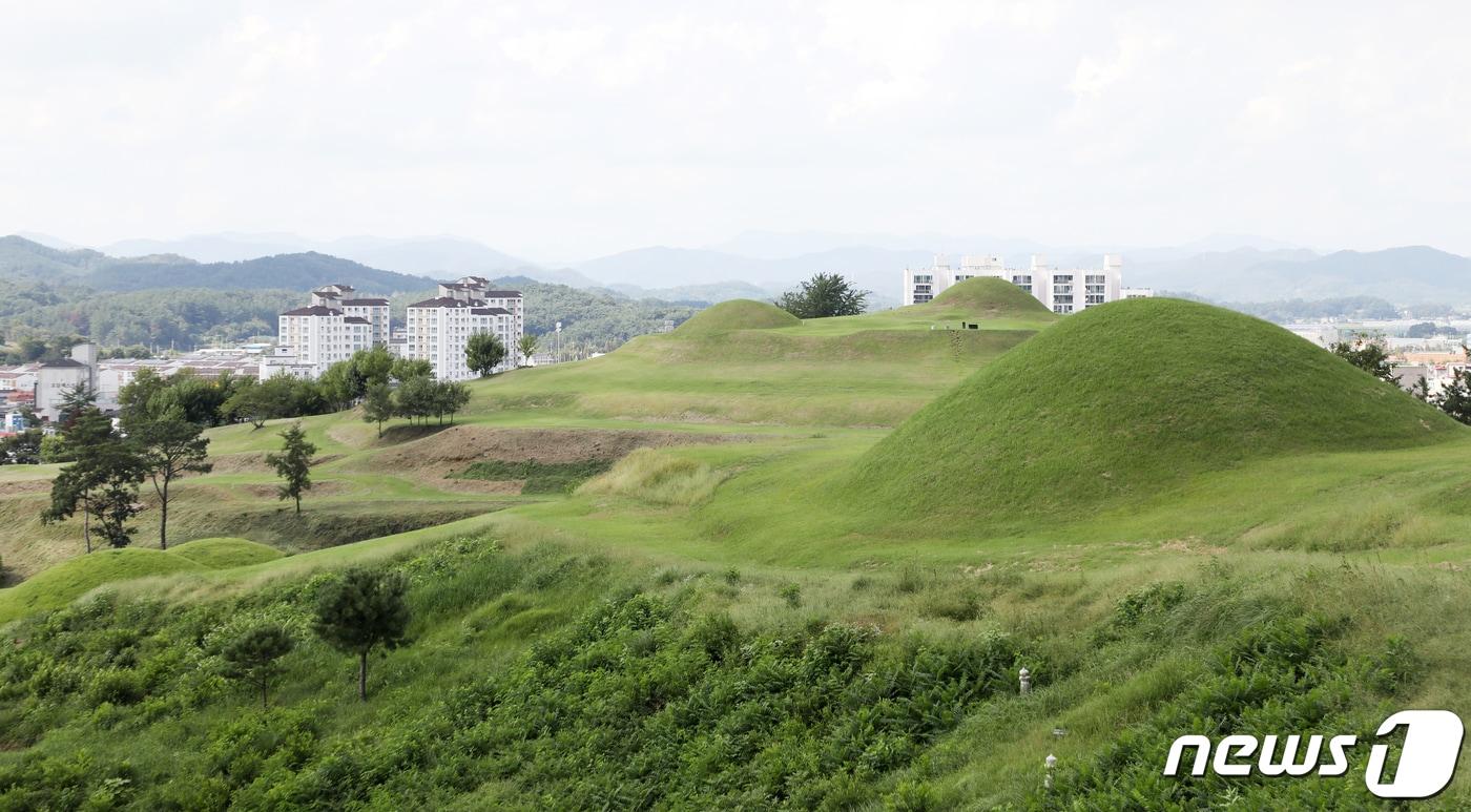 함안군 말이산 고분군. 2023.9.18/뉴스1 ⓒ News1 윤일지 기자
