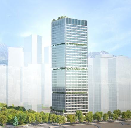 본문 이미지 - 세운지구 6-4구역 조감도(서울시 제공).