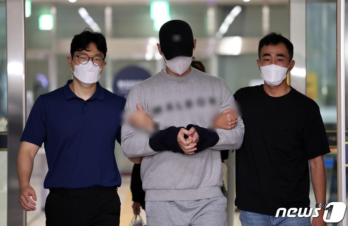 주차 도중 시비가 붙은 상대를 흉기로 협박한 혐의를 받는 30대 남성 A씨. 2023.9.20/뉴스1 ⓒ News1 김성진 기자