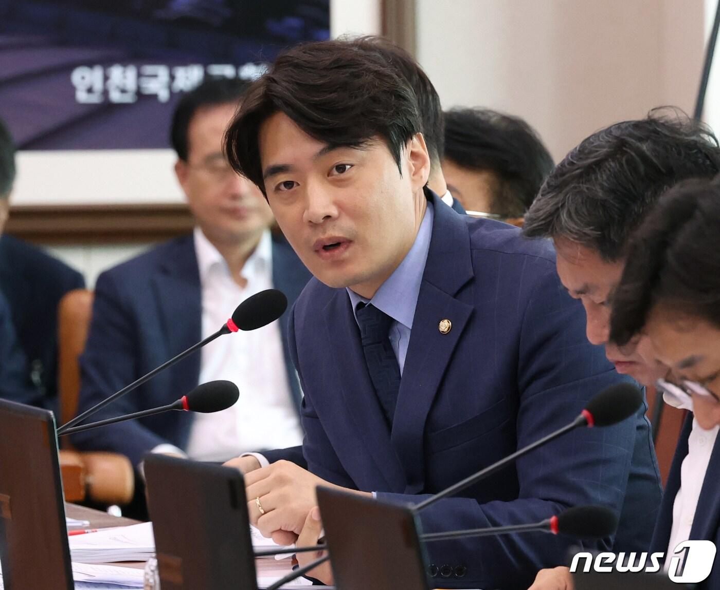 본문 이미지 - 한준호 더불어민주당 의원. 뉴스1 ⓒ News1 송원영 기자