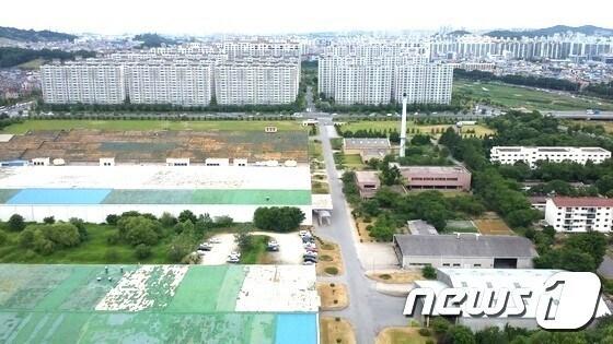 본문 이미지 - 옛 대한방직 부지/뉴스1