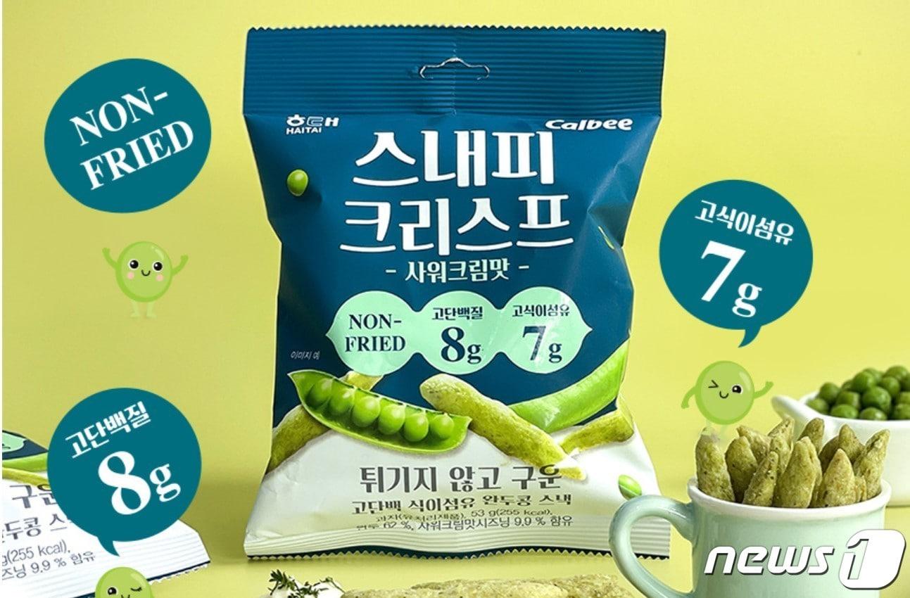 본문 이미지 - 해태 '스내피 크리스프' 제품 사진.(G마켓 홈페이지 갈무리)