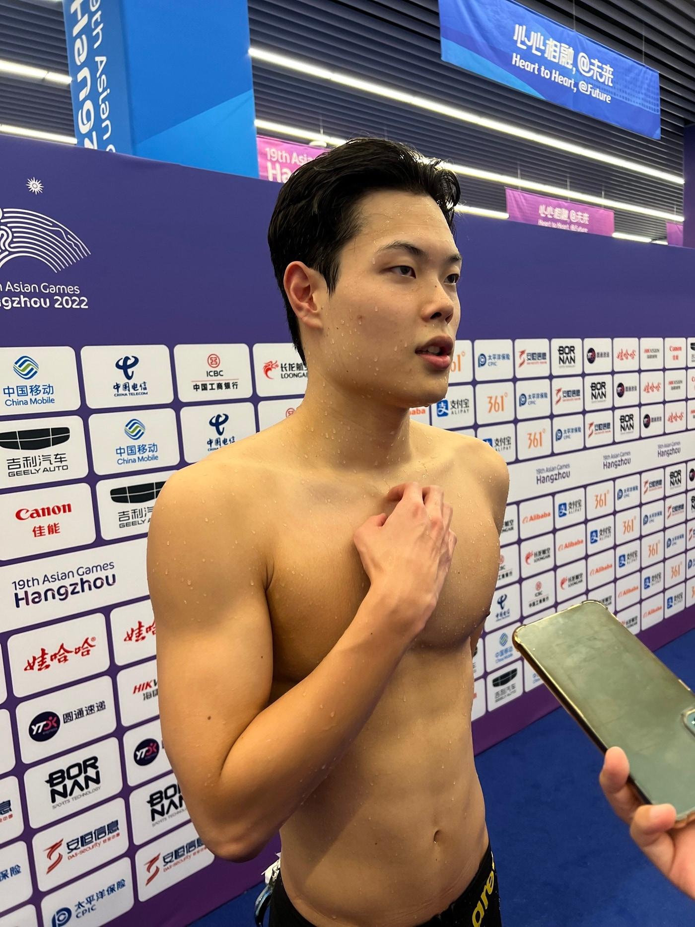 본문 이미지 - 한국 수영국가대표 이호준. /뉴스1 ⓒ 뉴스1 이상철 기자