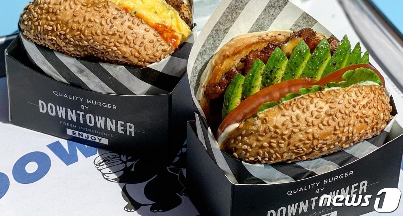GFFG가 운영하는 햄버거 브랜드 '다운타우너'.(다운타우너제공)