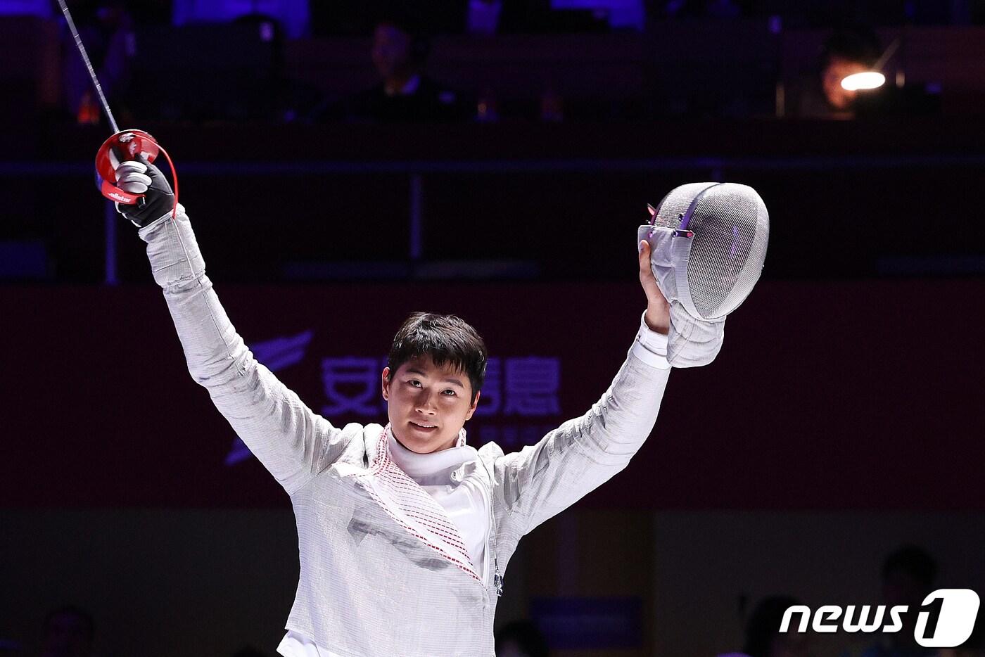 펜싱 남자 사브르 국가대표 오상욱. 2023.9.25/뉴스1 ⓒ News1 신웅수 기자
