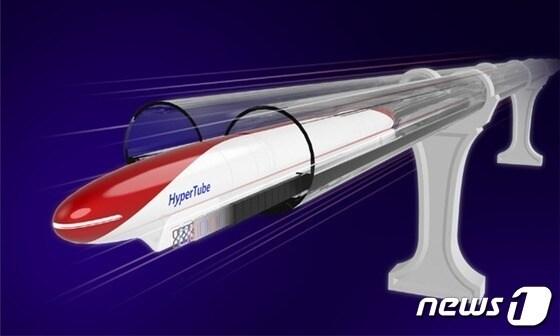 본문 이미지 - 하이퍼튜브 조감도.&#40;전북도 제공&#41;/뉴스1