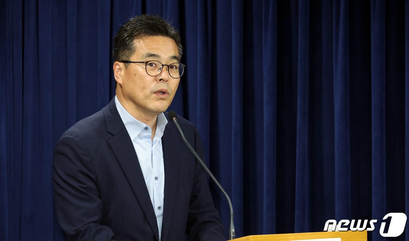 본문 이미지 - 김성욱 신임 ADB 대외협력총재보. ⓒ News1 김명섭 기자