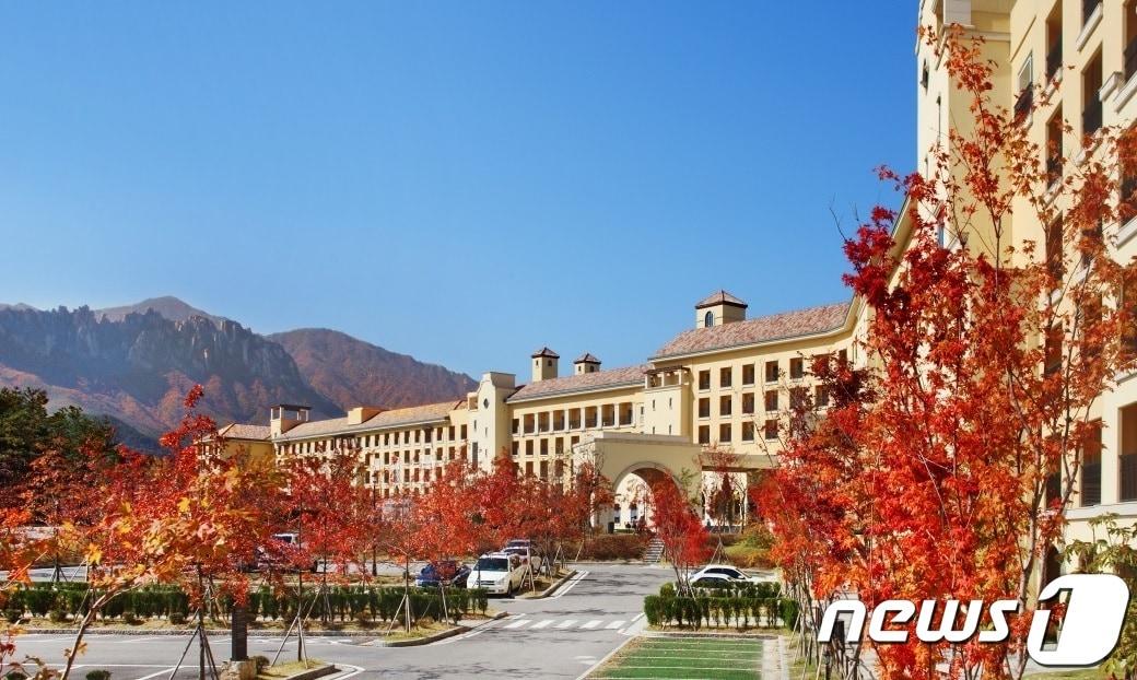 본문 이미지 - 한화리조트 설악 쏘라노 전경(한화호텔앤드리조트 제공)