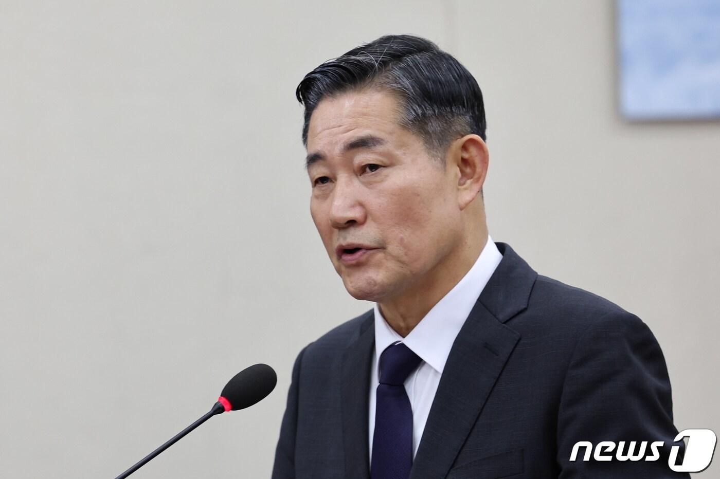 본문 이미지 - 신원식 국방부 장관 후보자. 2023.9.27/뉴스1 ⓒ News1 황기선 기자