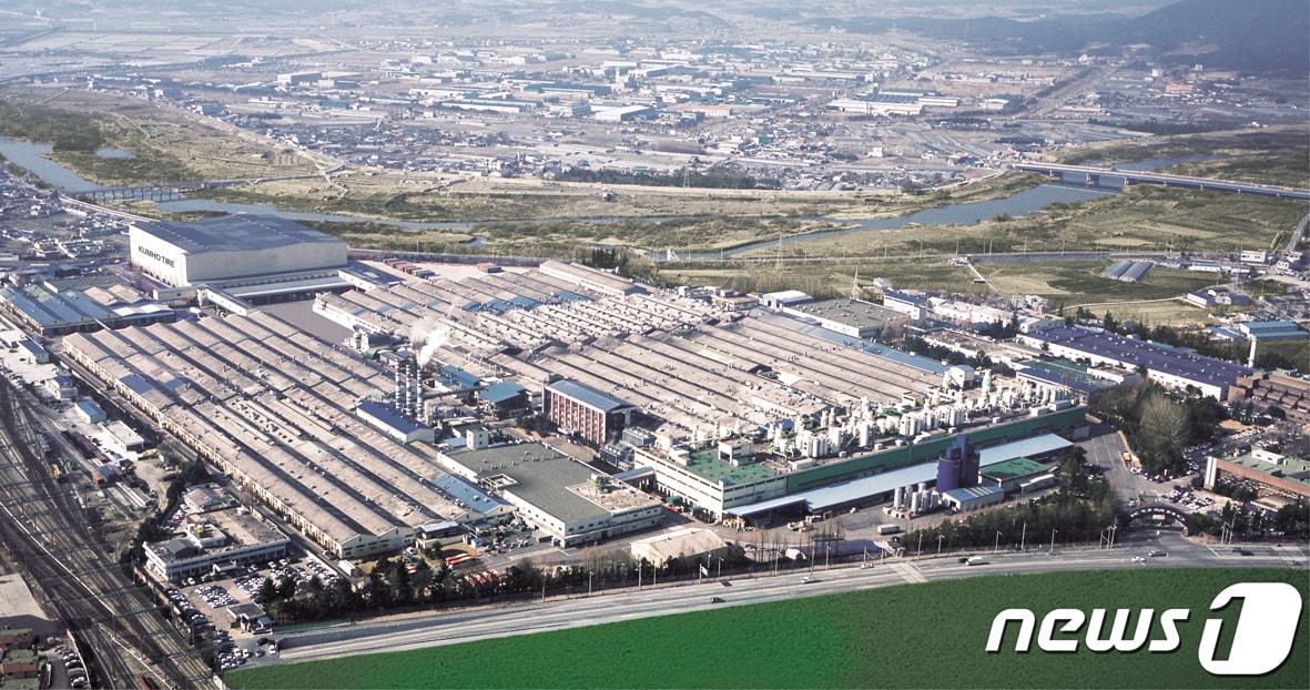 본문 이미지 - 금호타이어 광주공장의 모습. 뉴스1 DB