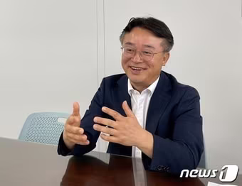 본문 이미지 - 김우중 중기부 지역기업정책관&#40;국장&#41;이 세종시 중기부 청사에서 뉴스1과 인터뷰를 하고 있다. ⓒ News1 이민주 기자