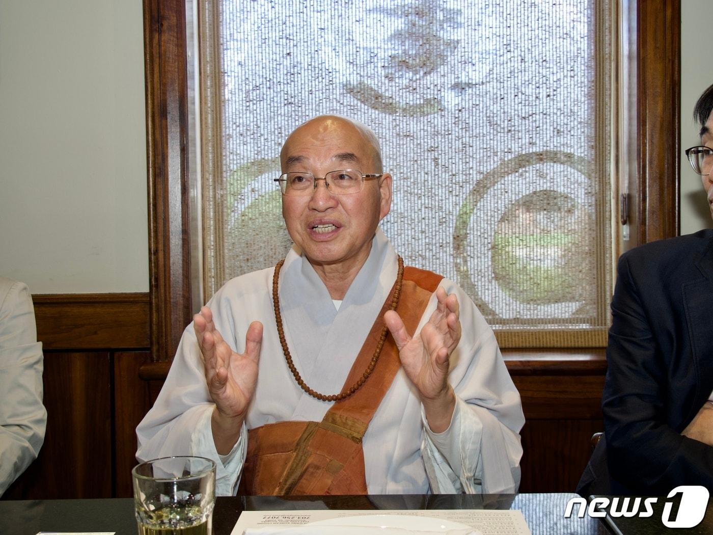 본문 이미지 - 법륜스님. ⓒ News1 김현 특파원