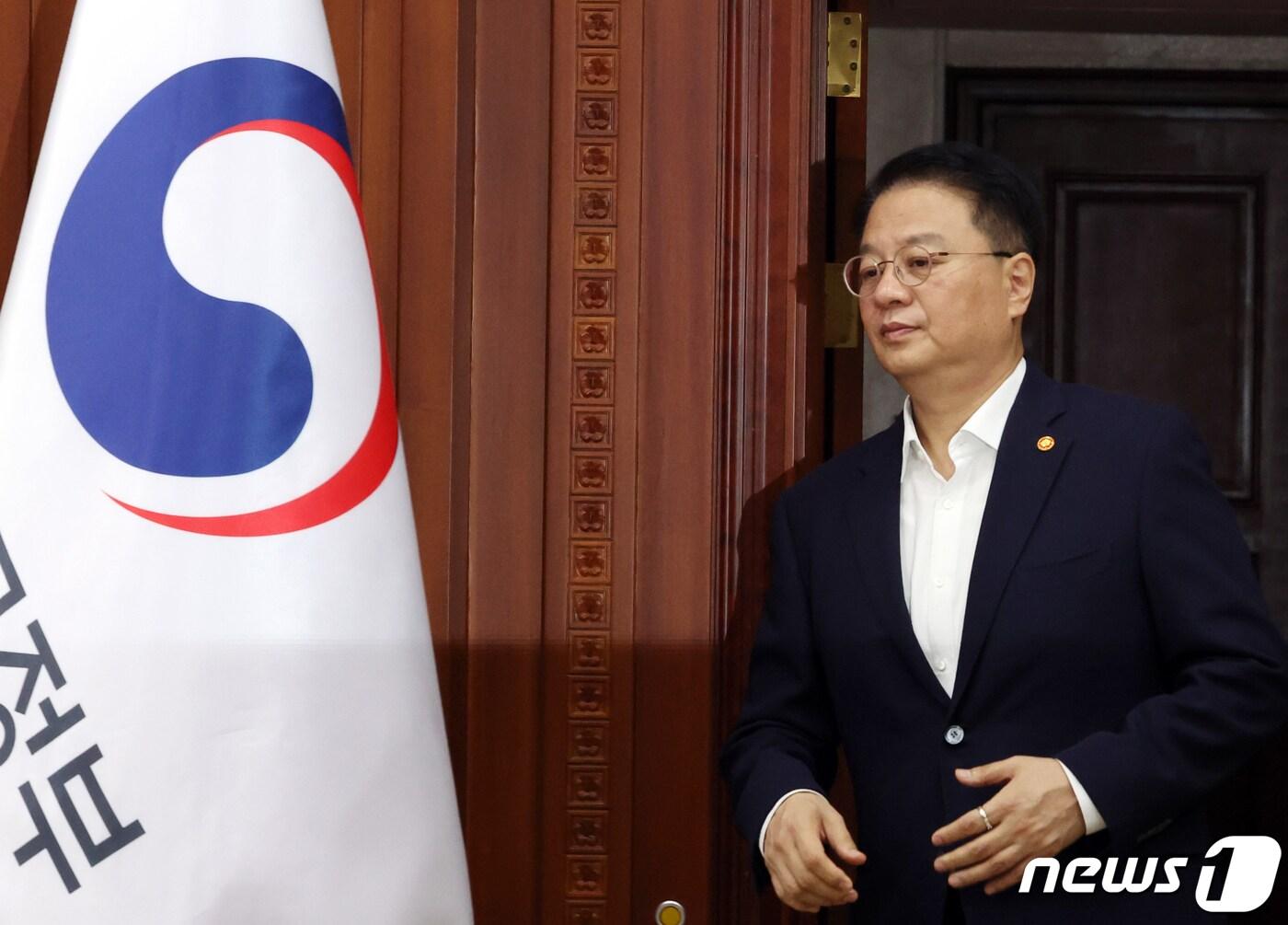 본문 이미지 - 방기선 국무조정실장. 2023.9.4/뉴스1 ⓒ News1 김명섭 기자