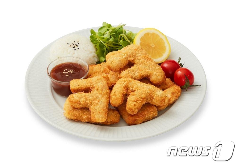 본문 이미지 - 튼튼스쿨 신제품 'ㅋㅋㅋ돈까스' 제품 사진.(CJ프레시웨이 제공)