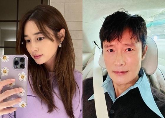 본문 이미지 - 이민정(왼쪽), 이병헌/ 사진=각 인스타그램 갈무리