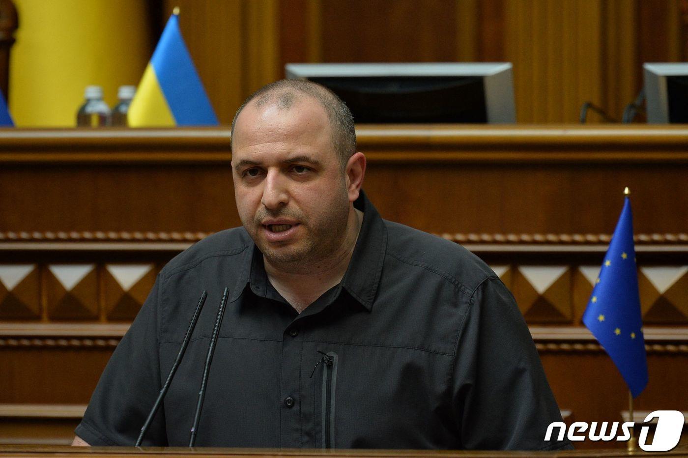 본문 이미지 - 루스템 우메로프 우크라이나 국방장관.ⓒ AFP=뉴스1