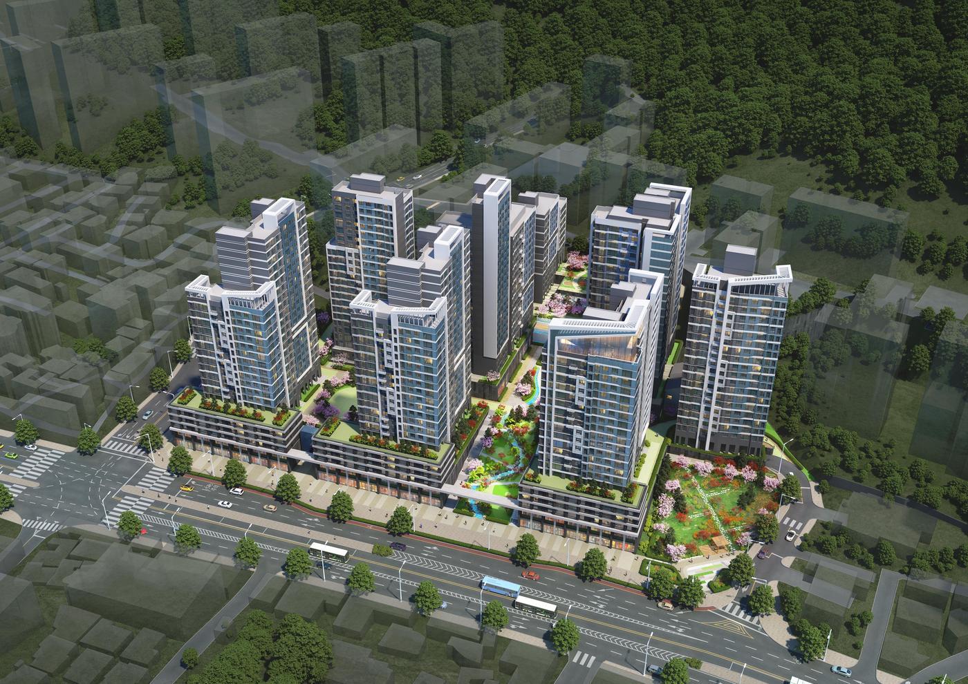 본문 이미지 - 홍제3구역 주택재건축사업 조감도(서울시 제공)