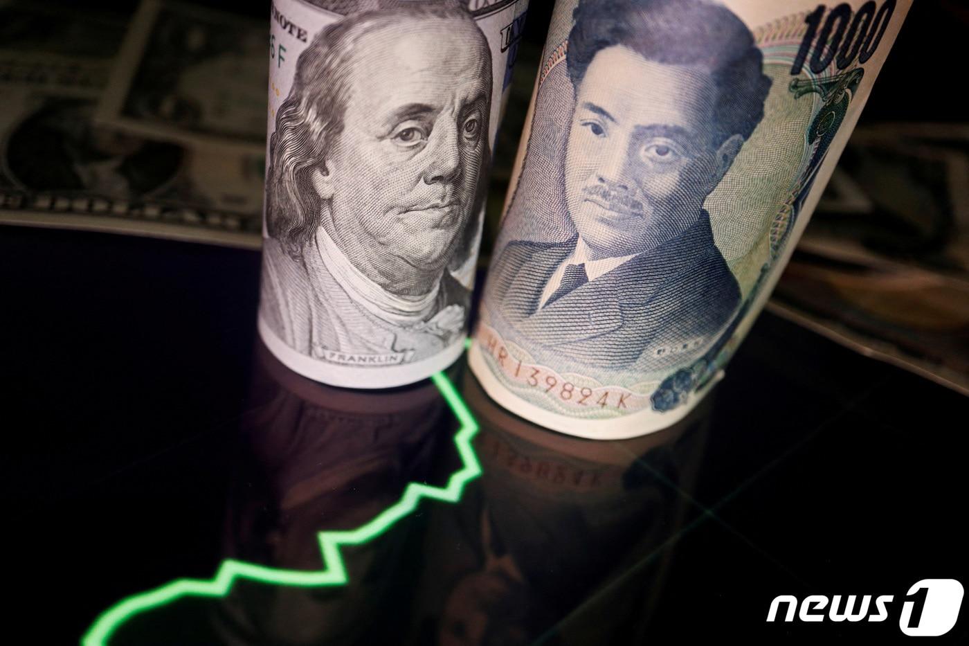 본문 이미지 - 미국 달러와 일본 엔화 지폐 이미지 ⓒ 로이터=뉴스1