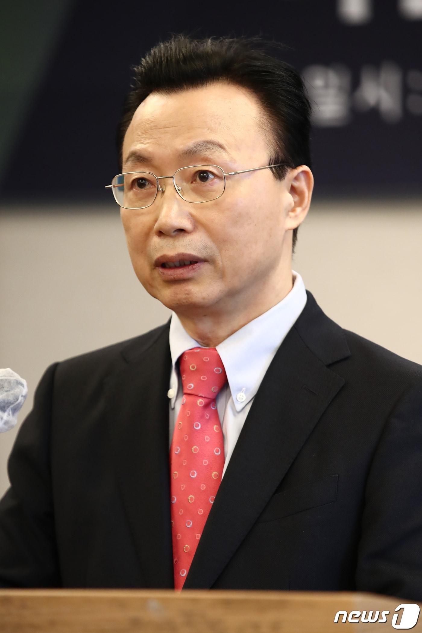 본문 이미지 - 김천식 통일연구원장. 2024.1.10/뉴스1 ⓒ News1 이광호 기자